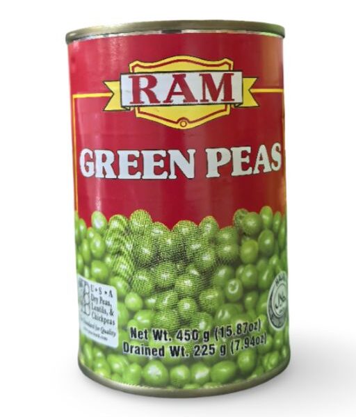 RAM Green Peas 450g